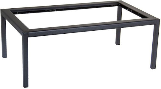 Висока Метална Бюфетна Основа Riser Gn1/1 49.2x29x18.6см Черна Select Concept Sel021
