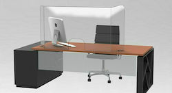 Προστατευτικό Γκισέ Γραφειου Plexiglass 120x25x75 4mm Προστατευτικό Γκισέ Γραφειου Plexiglass 120x25x75 4mm