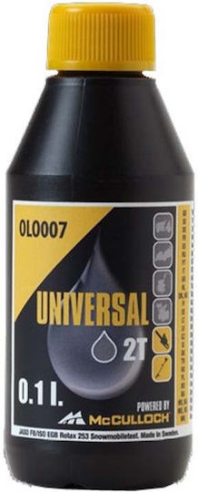 Λάδι 2χρονου Κινητήρα Low Smoke Upm 0.1l Mcculloch 075776164-07
