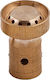 Spare Head Tabletop Gas Device Brass Φ20