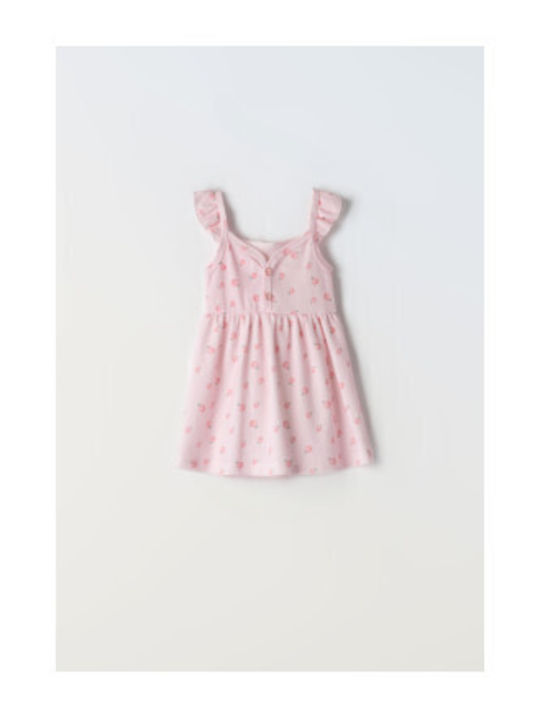 Evita Children's Dress Sleeveless Pink