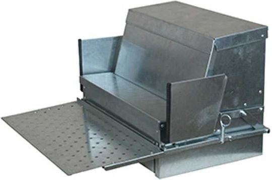 Alimentator Automat Exterior pentru Păsări Găini Gâște Rațe Curcani Ș.a Mică