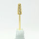 Carbide Cone Safety Nail Drill Bit Gold Coarse 5.2x10.3mm