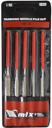 Feilen Für Uhrmacher Präzision 140x70x3mm 5 Stück Mtx 158339