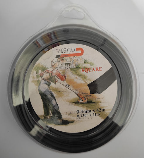 Visco Parts Μεσινέζα Τετράγωνη Μήκους 42m Πάχους 3,3mm