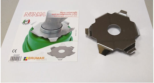Stainless Steel Grass Accumulation Prevention Cutting Disc For Ninja Brumar Italy Head