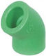 Interplast Cot Verde 45° Φ50 007-003-104