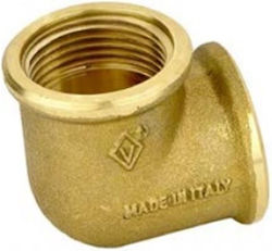 Γωνία Θηλ.-θηλ 1 1/2"x1 1/2" Ορειχάλκινη 01410012 Bugatti