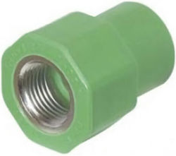 Interplast Ρακόρ Πράσινο Φ20χ1/2'' Θηλυκό 007-003-380