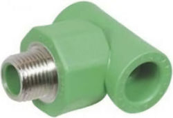 Interplast Tee Pentru Țevi Verde Φ25x3/4x25 Masculin 007-003-422