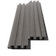 Newplan 5570 Wpc Panel Τοίχου 2ης Γενιάς 3d Πηχάκια D.grey 2.5cm X 14.7cm X 290cm