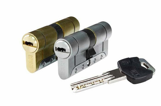 Κύλινδρος Ασφαλείας Ifam Iridium M Ατσάλινη Μπάρα-75mm 30x45 Nickel