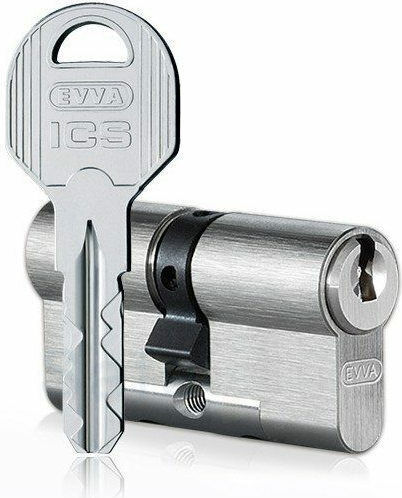 Evva Ics High Security Cylinder Card Nickel 80mm 30x50