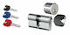 Evva Ics Taf Κύλινδρος Ασφαλείας Κλειδί Υπηρεσίας-80mm 30x50 Nickel