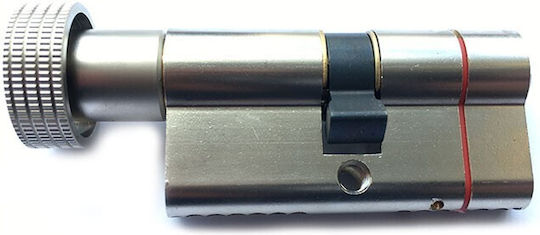 Cilindru De Securitate Mauer Elite Red Line 2 Cu Mâner 41x51 Mm Nichel