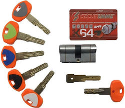 Κύλινδρος Ασφαλείας Securemme K64 Evo Nickel