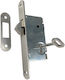 Sliding Door Hook Lock Agb Oval K40 Nickel