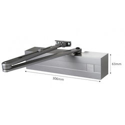 Abloy Dc240 Μηχανισμός Επαναφοράς Βαρέως Τύπου Standard Ασημί Μπράτσο Abloy Dc240 Μηχανισμός Επαναφοράς Βαρέως Τύπου Standard Ασημί Μπράτσο