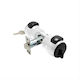 Meroni White Security Knob Lock 13bot