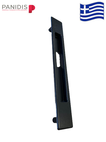 Schlösser Für Schiebetüren Aus Aluminium Κα-370 & Κα-380 Schwarze Μακεδονικής