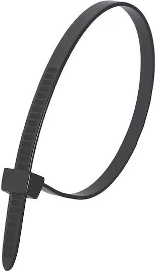 Dedra Δεματικά Καλωδίων Πλαστικά 300mmx4.8mm σε Λευκό χρώμα (100τμχ) (11B48302)
