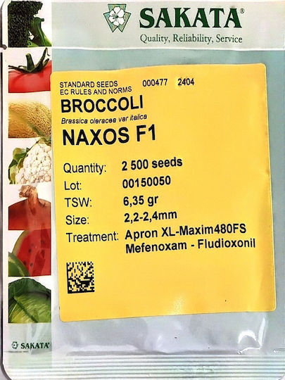 Saatgut Hybrid Brokkoli Naxos F1 2500 Samen | Skroutz Germany