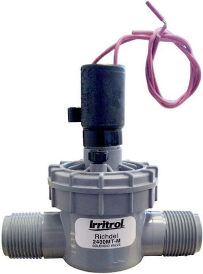 Electric Valve 24V 1 Inch Without F.c Male Richdel 2400mt Irritrol