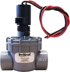 Battery Electric Valve 9V 1 Inch Without F.c Richdel 2400mt Dc Irritrol