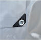 Tarpaulin 650gr/m² Dalimond Heavy Duty Gray Waterproof Reinforced With Rings Every 50 cm 5m x 6m