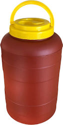 Plastic Barrel Round Handle 0.5L Cosmoplast