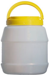 Butoi Plastic Rotund Mâner 0,2L Alb Cosmoplast