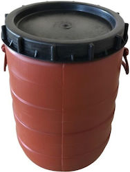 Plastic Barrel Round Handle 60l