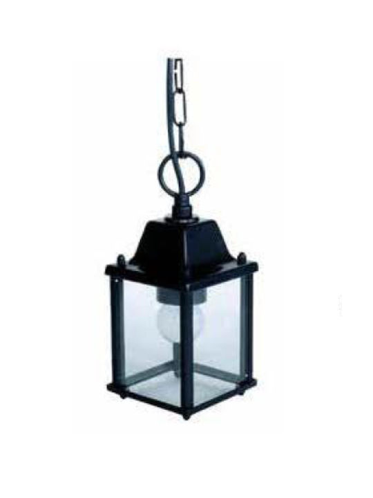 Lampa De Aluminiu Suspendată Pătrată Aurie-Neagră 11283108