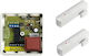 Elmes Ht-st100ac-set2 Έλεγχος Κλιματιστικού Ξενοδοχεία Airbnb Δύο Ασύρματες Επαφές