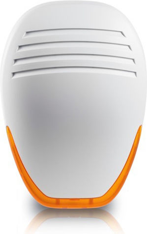 Venitem Hema-wo Autonomous External Alarm Siren Grade 3 White Orange
