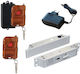 Kit Electric Lock Wooden Metal Door Remote Control Set-e60