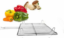Tin Grill Rack Side Leg No5 40x33 Gova