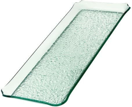 Acrylplatten Präsentations 15x25cm Transparent Glass Look 1525gl