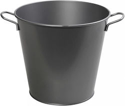 Gray Metallic Wine Cooler Φ25-32 H23cm Handheld