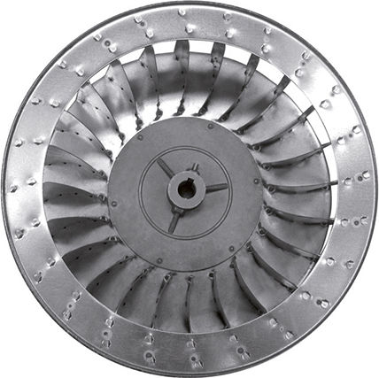 Single Suction Left-Handed Exhaust Fan Blades 1.5hp 24mm Shaft