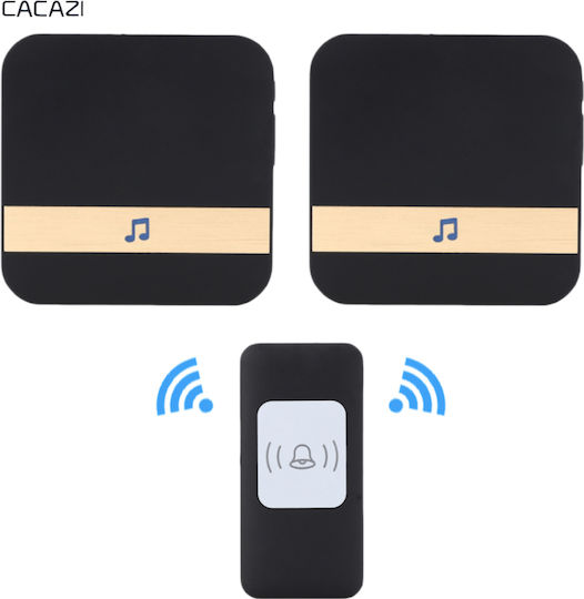 Wireless Door Bell 300 Meters One Transmitter Two Receivers A9bb 12
