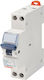 Gewiss Αυτόματη Ασφάλεια Μονοφασική Ουδετερο 1p+n C25a 331gw9