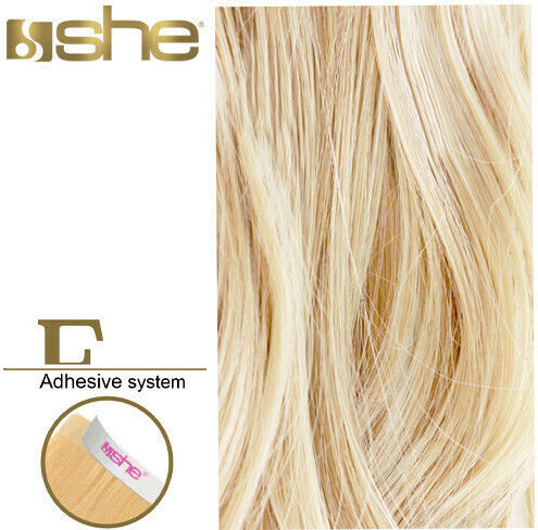 She Hair Extension Tape So.cap Exs8619 Natural 55-60cm No 20