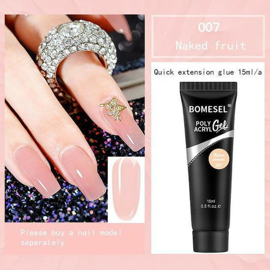 Bomesel Polyacryl Gel UV LED 30ml 007 für Falsche Nagelgel