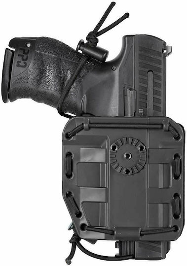 Vega Holster Bungy Line Universal Holster Molle Belt Μαύρη