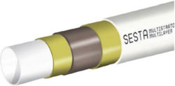 Βεργα Πολυστρωματικη Pex Al Pex Ø26x3 4 Μετρα Sesta 805557