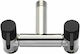 Ball Valve Outdoor Faucet 1/2" Double Water Supply Economy Filter Eko Chrome Black 142blk Colortap