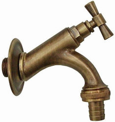 Robinet De Exterior 00394 Bronz Rozetă 1/2’’ Inch