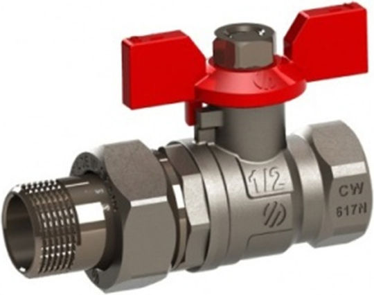 Sphärischer Wasserhahn mit Verbinder 1/2'' Arco Sena Vitaq System