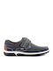 Men's Synthetic Leather Casual Shoes Blue